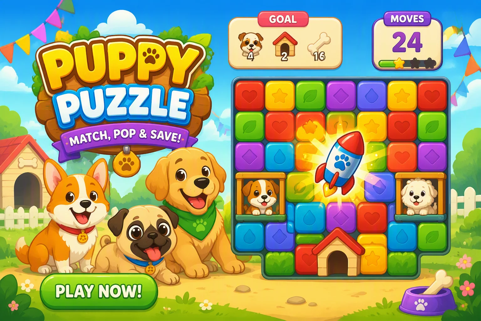 Dog Puzzle Story 2 Quest