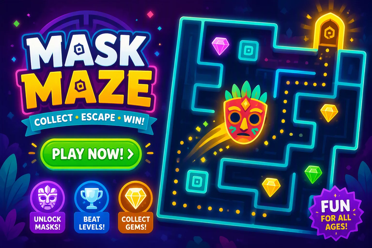 Tomb of the Mask Neon Rush